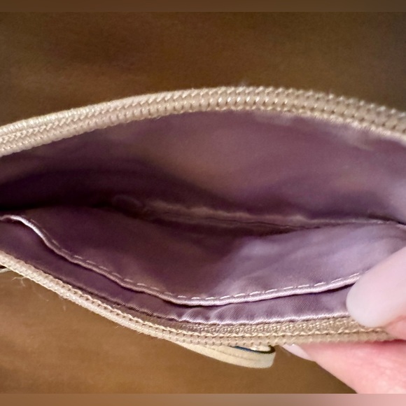 Coach Metallic Gold Poppy Wristlet - Picture 7 of 7